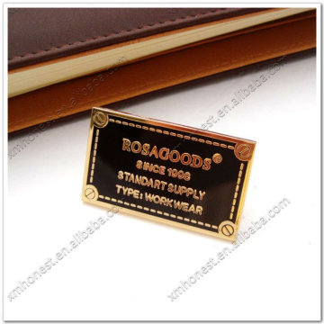 customized metal label